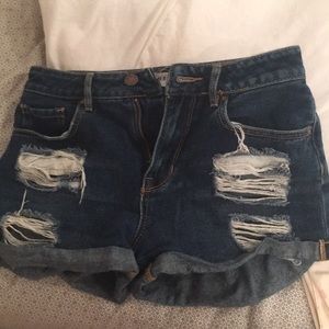 Jean shorts